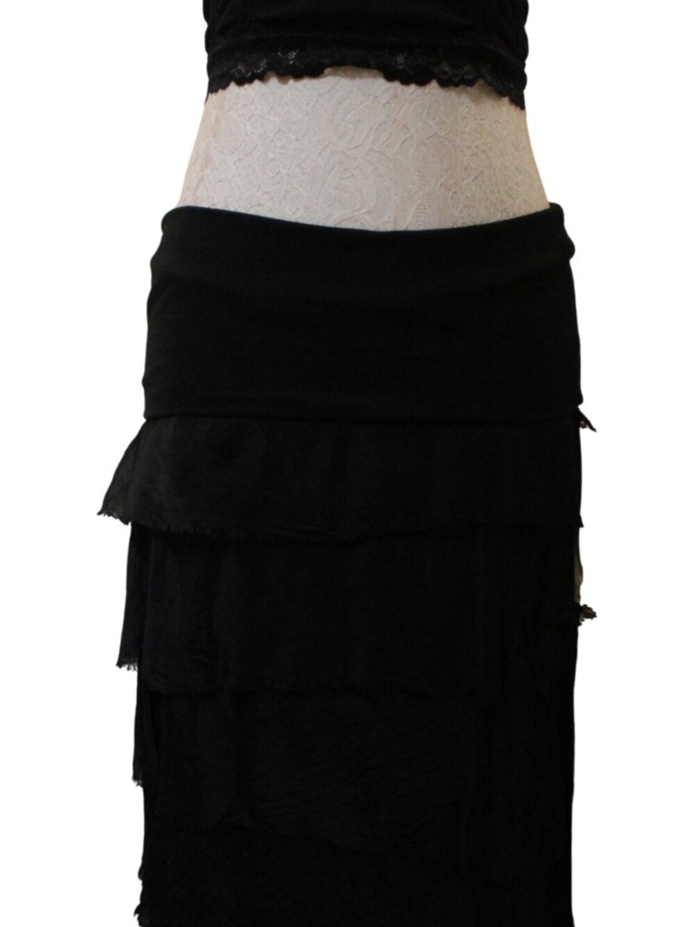 Italian Maxi Skirt - Black